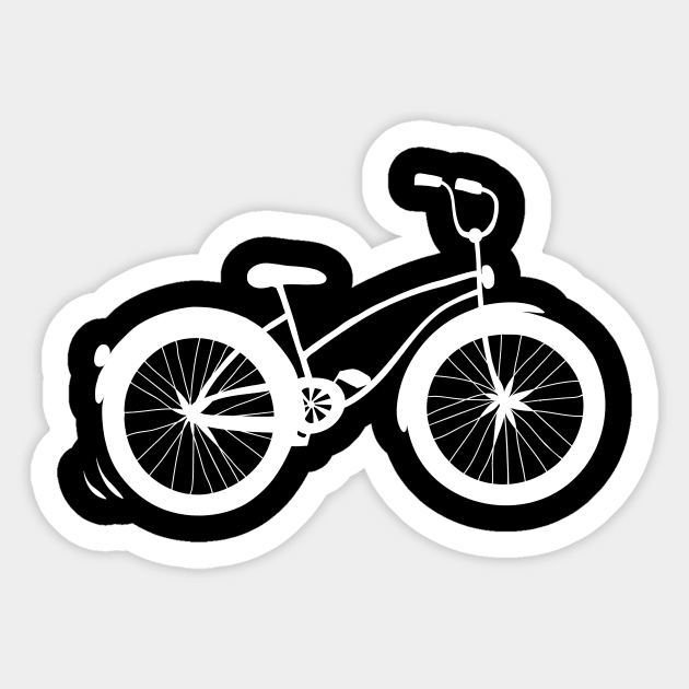 Black bike cheap stickers
